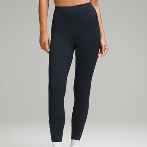 Lululemon navy fast and free leggings!
